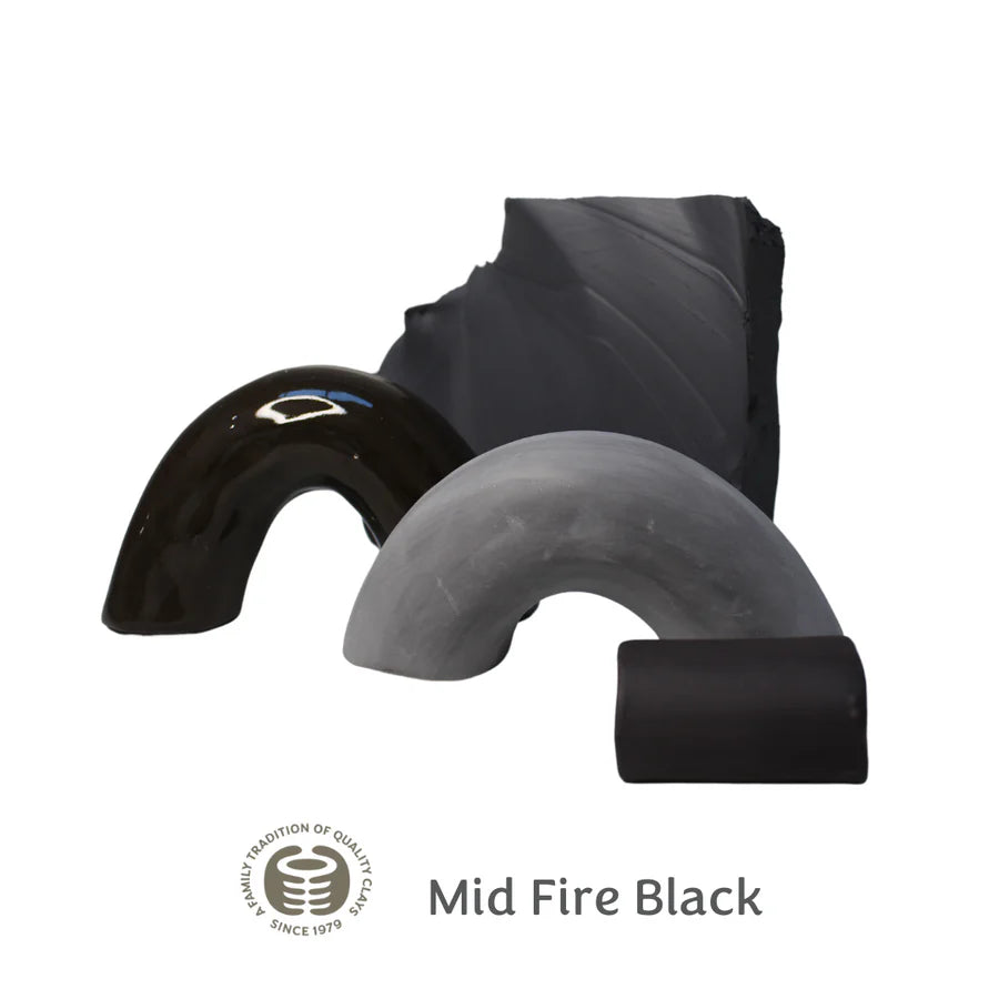Keane Ceramics Mid Fire Black Clay 10kg