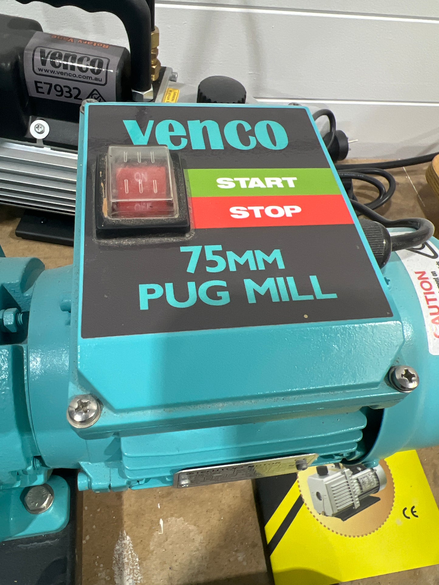 Safety Grill for Venco 75 mm and standard Pugmill