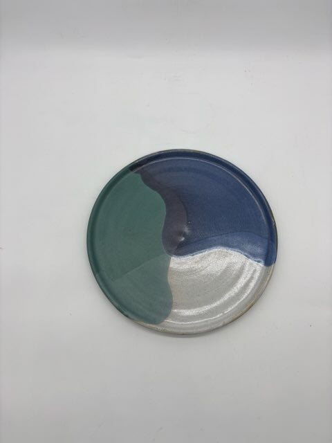 Tri Color Dinner Plates - Artist Prue Morrison