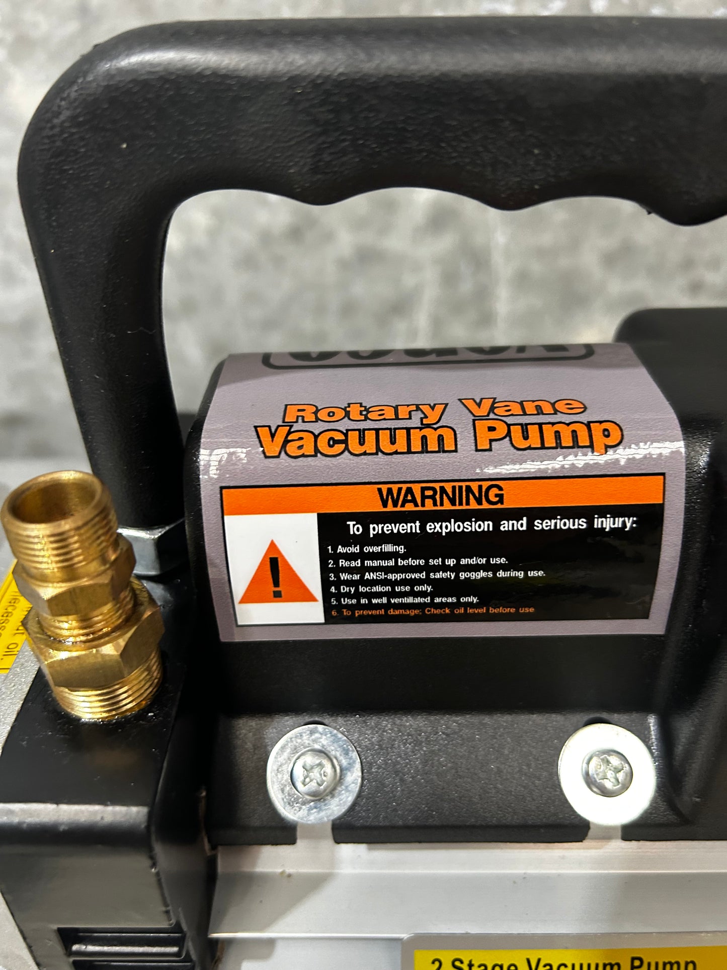 Pump for Venco 75 mm De-airing Pug Mill