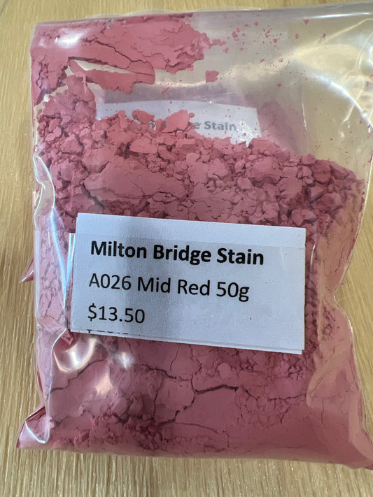 Milton Bridge Mid Red Stain A027