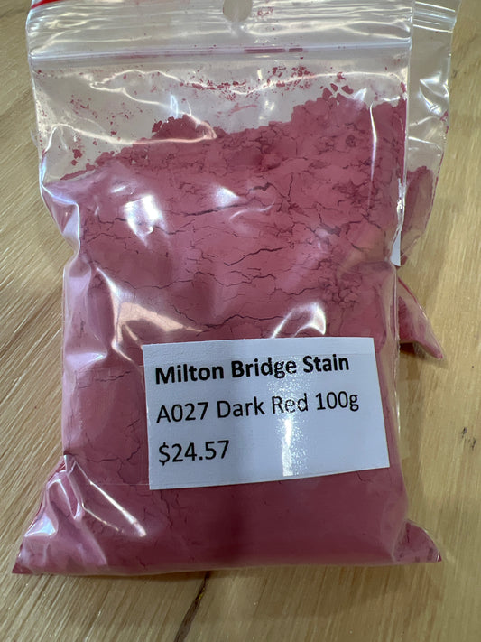 Milton Bridge Dark Red Stain A027