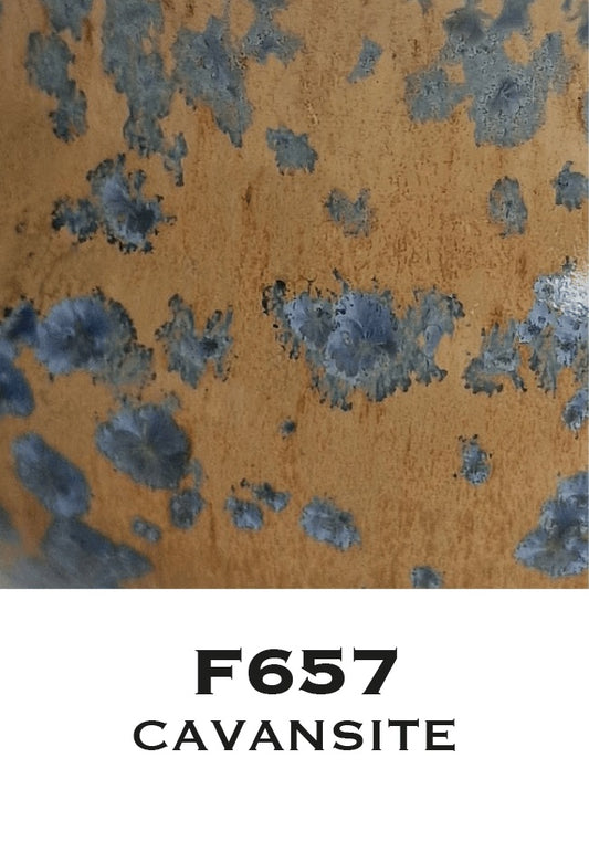 Milton Bridge Cavansite Crystalline Pottery Glaze (F657B) (1220°C Cone 6)