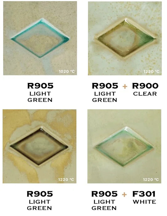 Milton Bridge Light Green Vibes (R905B3) Effect Glaze