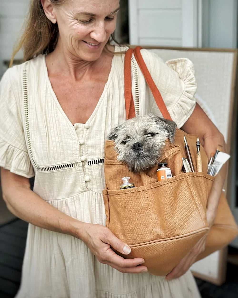 The Artist Bag - Outback Orange