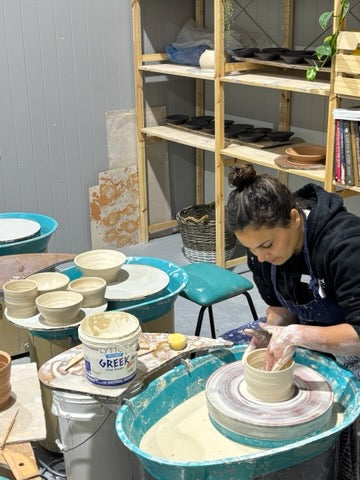 WHEEL THROWING 4 Week Beginner Course