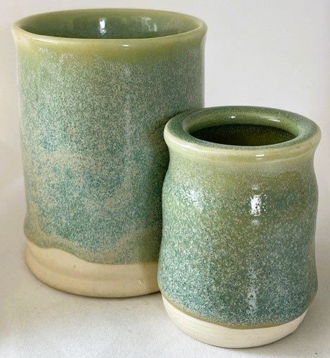 Walker Ceramics Cesco  Kiwi Spangle Gloss Powder Glaze EVG6095 1260-1280°C