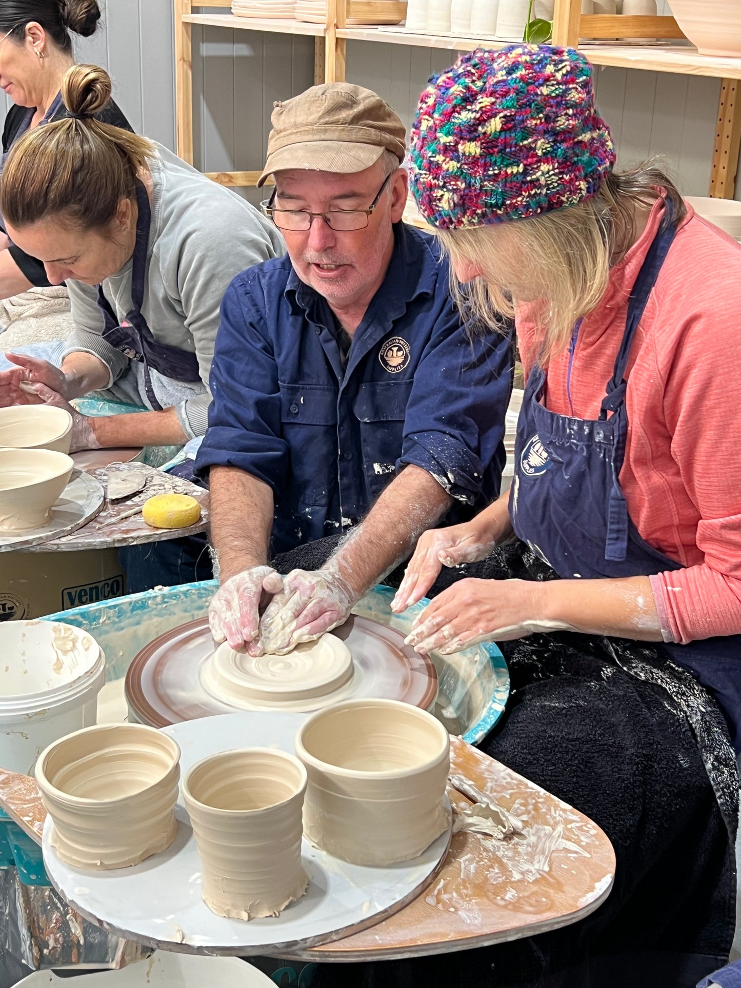 WHEEL THROWING 4 Week Beginner Course