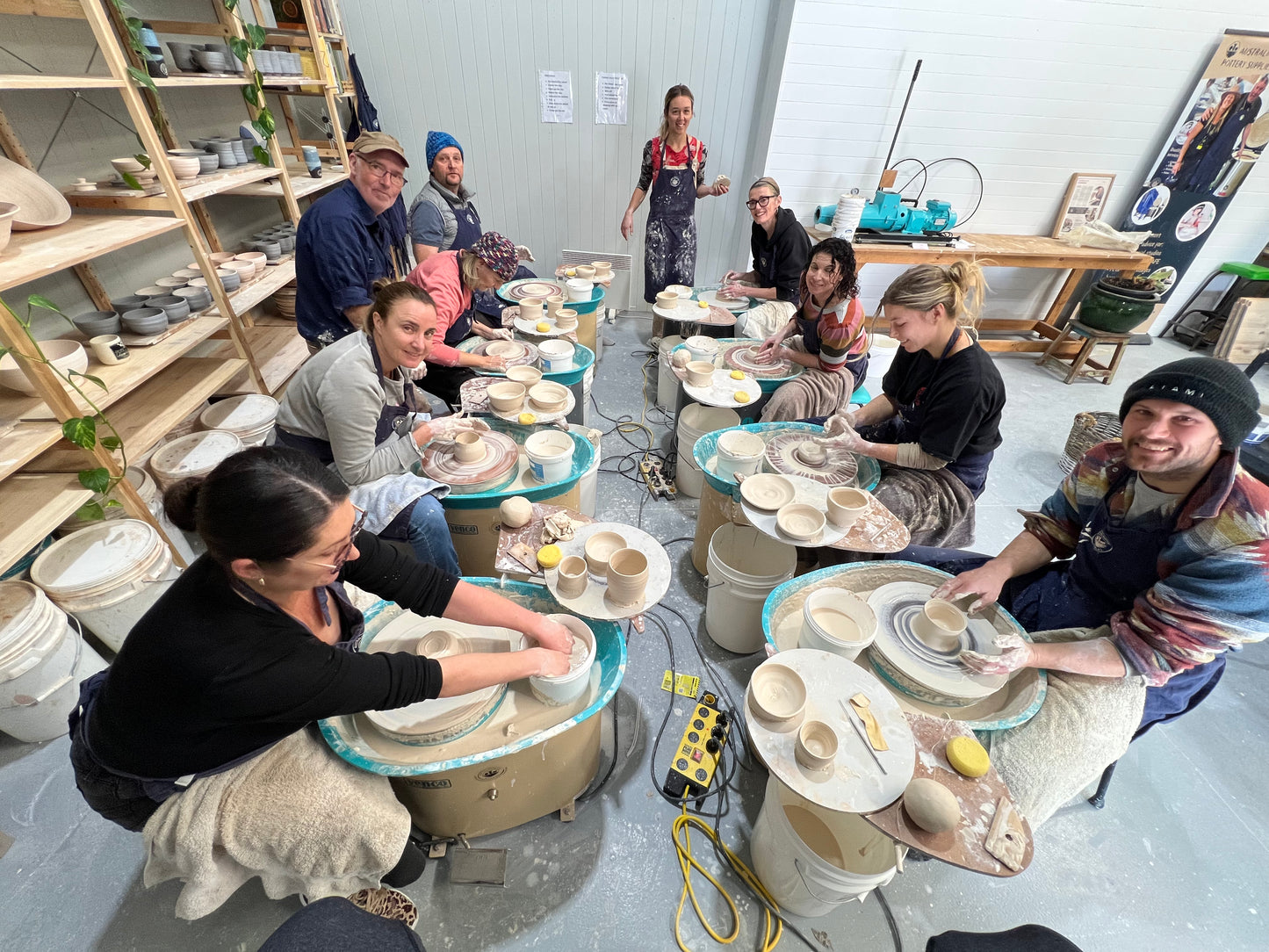 WHEEL THROWING 4 Week Beginner Course