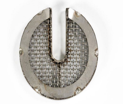 Shredder screen for Venco Super Twin Pug Mill
